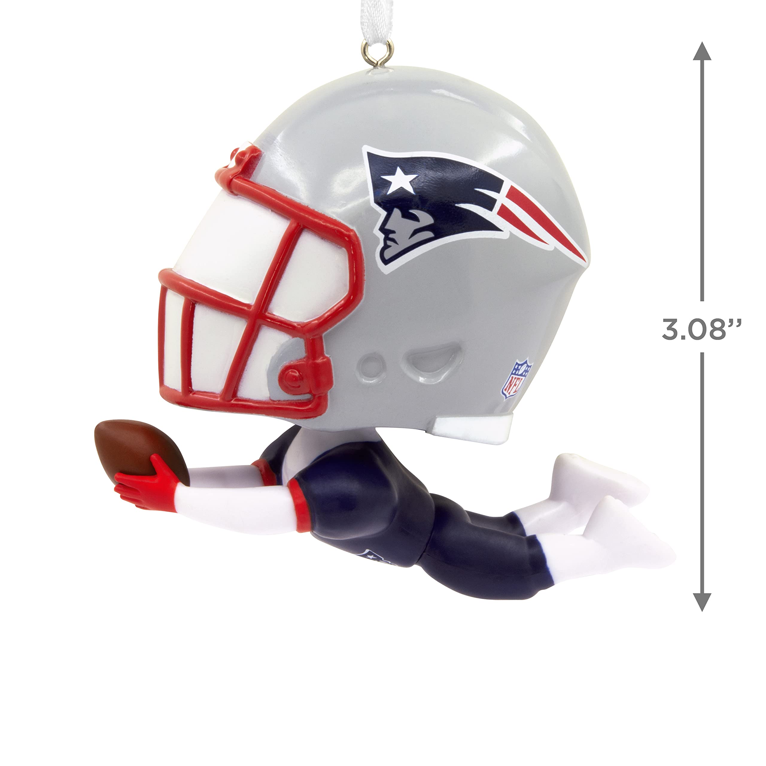 Hallmark NFL New England Patriots Bouncing Buddy Weihnachtsdekoration