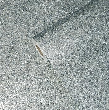 Modern wallcovering Gray Blue Natural Real Terra mica Stone Wallpaper Plain gliiter Effect wallcoverings