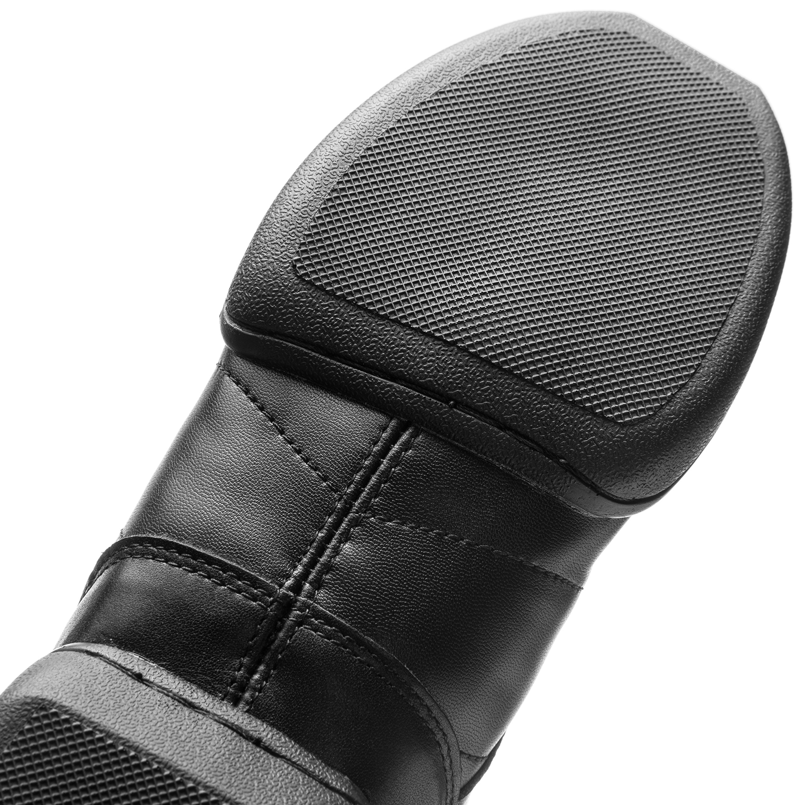 Rumpf 1500 Jazz Street Hip Hop Fitness Sport Tanz High Top Sneaker Farbe schwarz und weiß