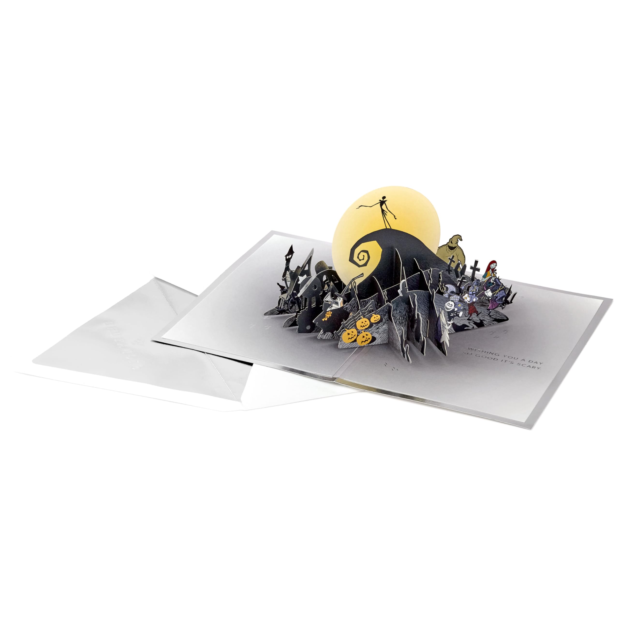Hallmark Signature Paper Wonder Nightmare Before Christmas Pop-Up-Geburtstagskarte, Halloween-Karte (Happy Nightmares)