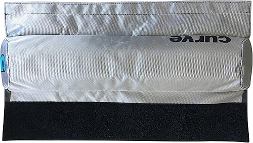 Miniatura 4 de Curve Aero - Almohadillas para rack (2 unidades), color plateado