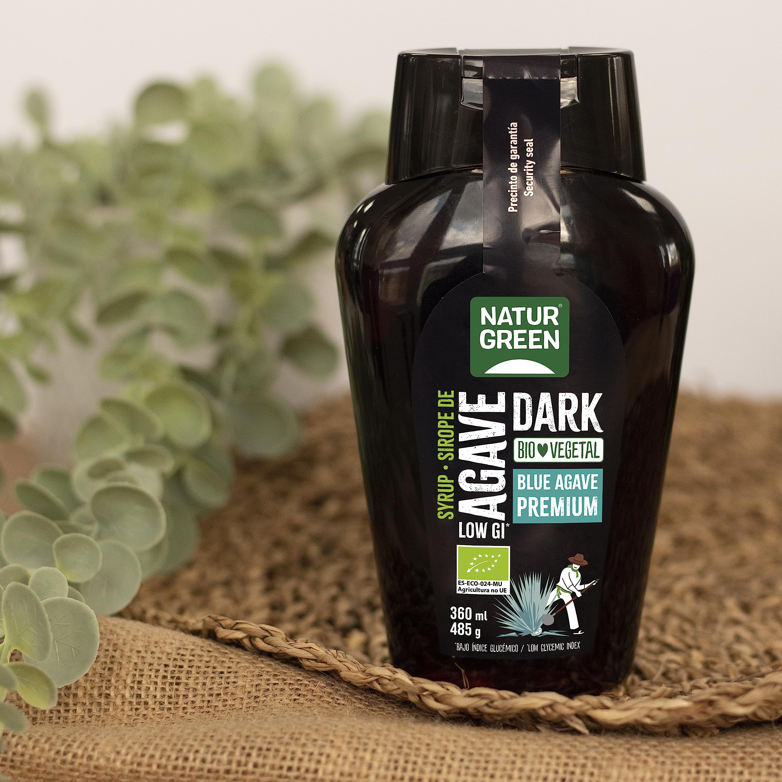 Sirope Agave Dark Bio 360 ml