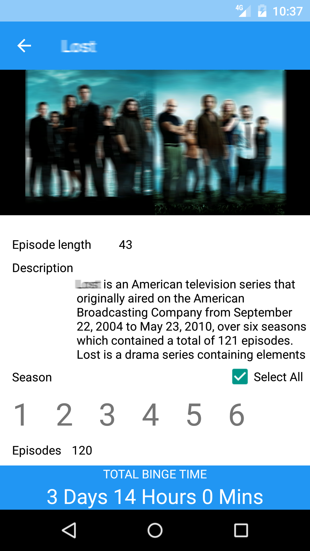 Television Binge Calculator - App on Amazon Appstore