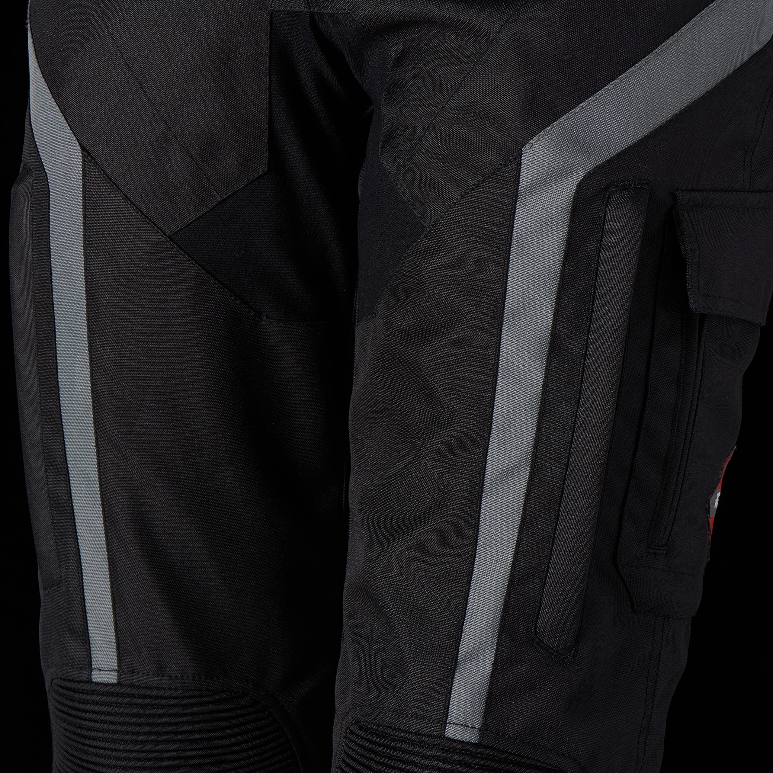 Furygan – Pantalon Lady Moto Homologué CE – Imperméable avec Protections D3O – Doublure Thermique Amovible – Ventilé - Zip de raccordement