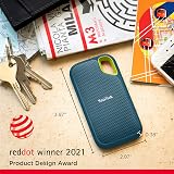 SANDISK Extreme Portable SSD 1TB (up to 1050 MB/s read, 1,000MB/s write, USB-C, NVMe Solid State Performance, IP65 rated for dust and water resistance, Updated Firmware) Monterey - 3