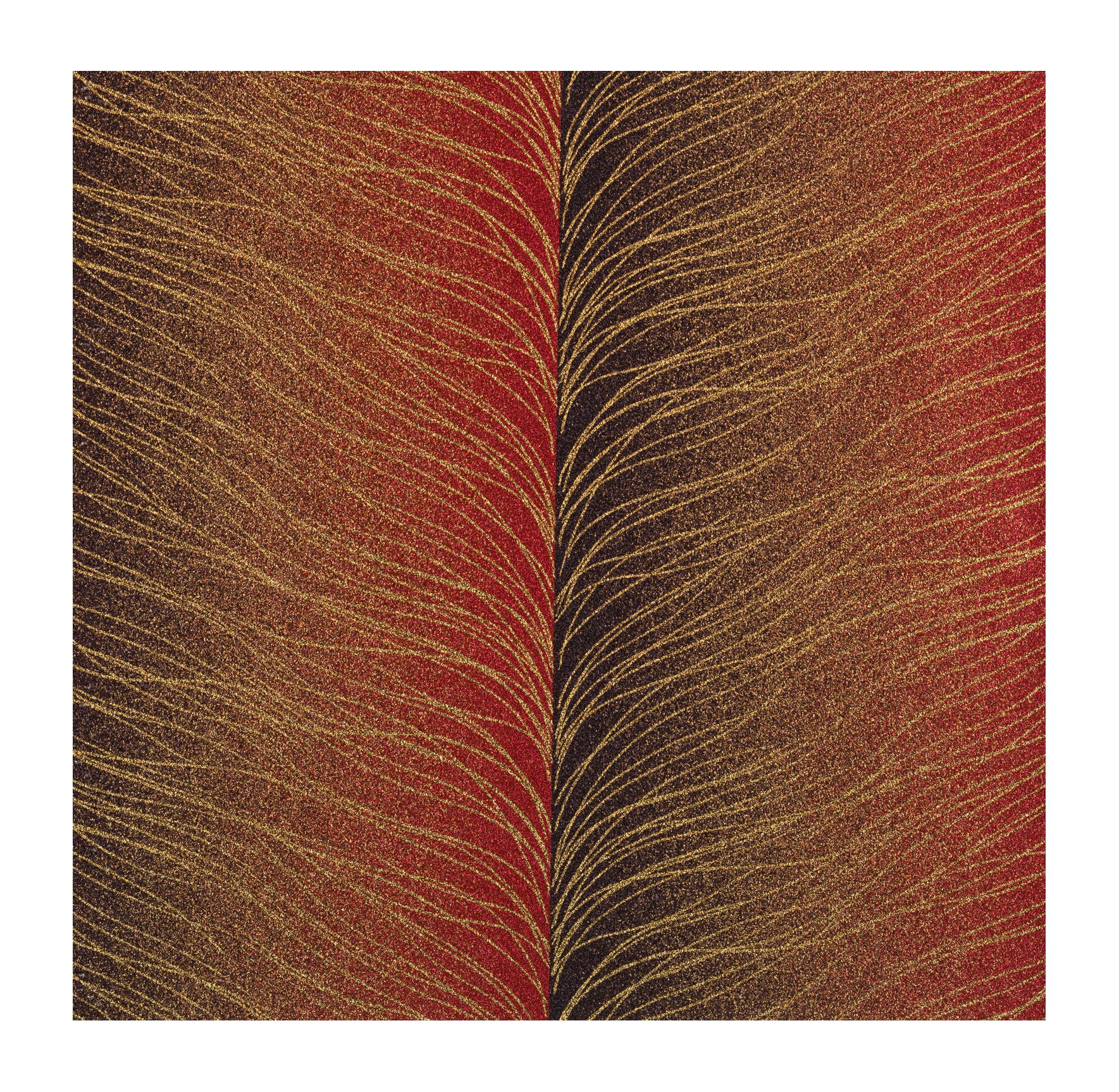 Papier peint York Disco rouge pour illuminer votre salon moderne