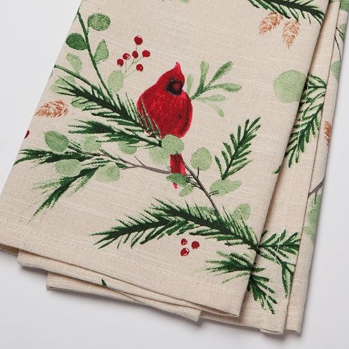 Miniatura 2 de Now Designs Toalla de cocina estampada Forest Birds, 18 x 28 pulgadas