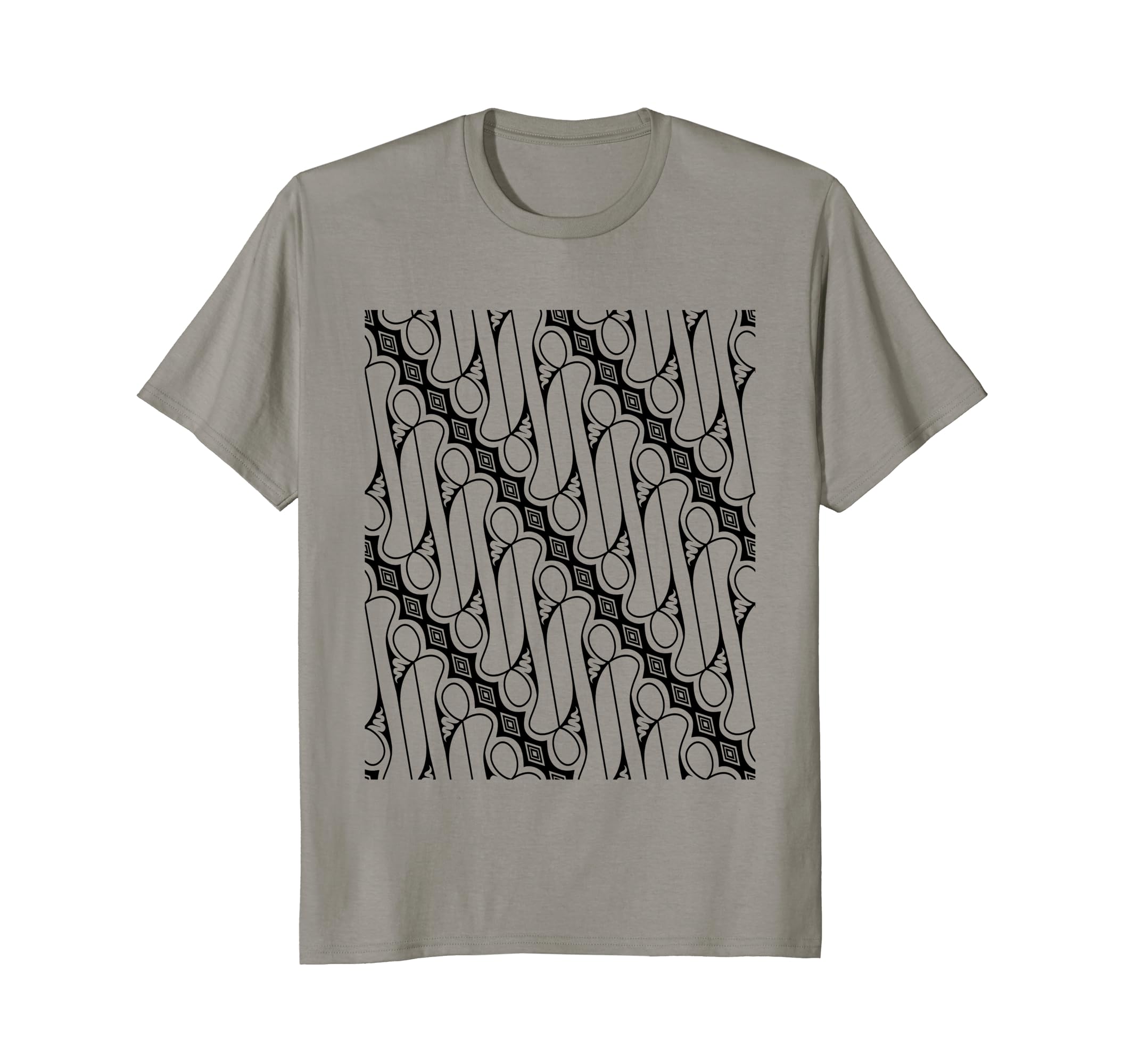 Batik Parang Rusak T Shirt Indonesia Indonesian Java Tee Batik Parang Rusak T Shirt Indonesia Indonesian Java Tee