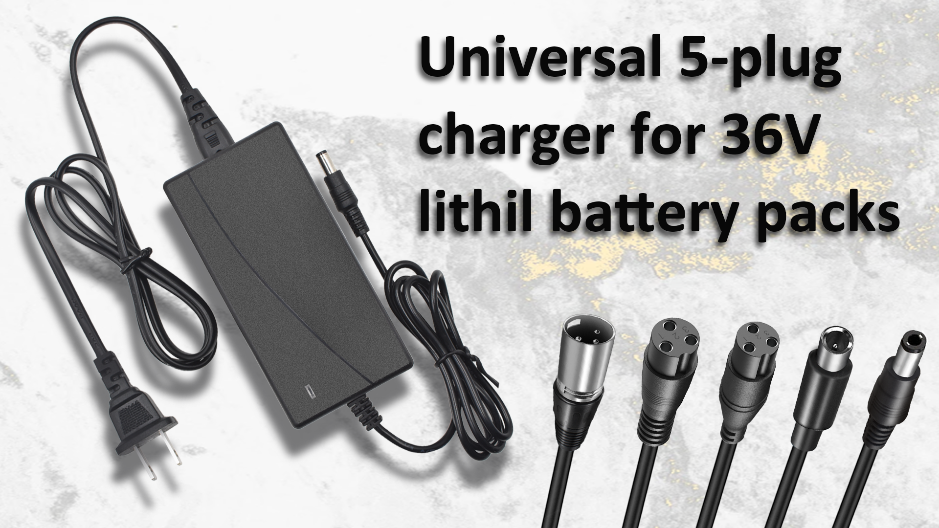Amazon.com: Cordro 42V 2A Charger Universal 5 Plugs Replacement