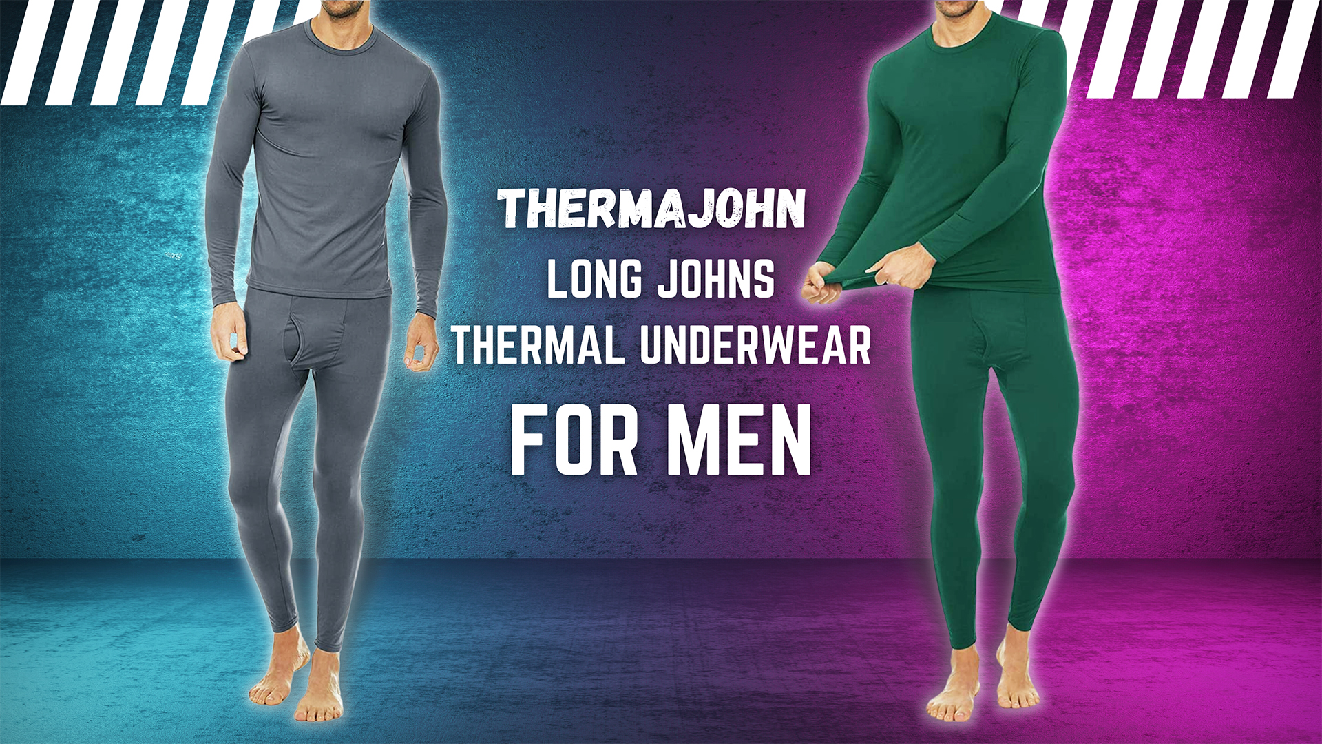 Thermajohn Long Johns Thermal Underwear for Men