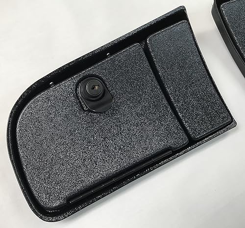 Miniatura 2 de E-Z-Go TXT - Juego de puerta de guantera con bloqueo EZ Install en negro (se ajusta a la nueva generación actual y actual de 1994 y versiones