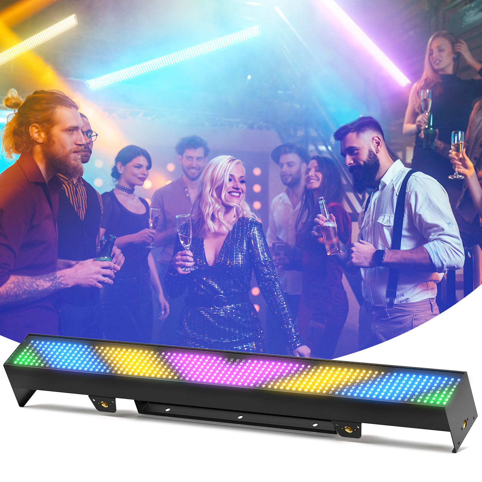 Amazon.com: LED Stage Light Bar 120W,666 RGB Pixel LED Light Bar