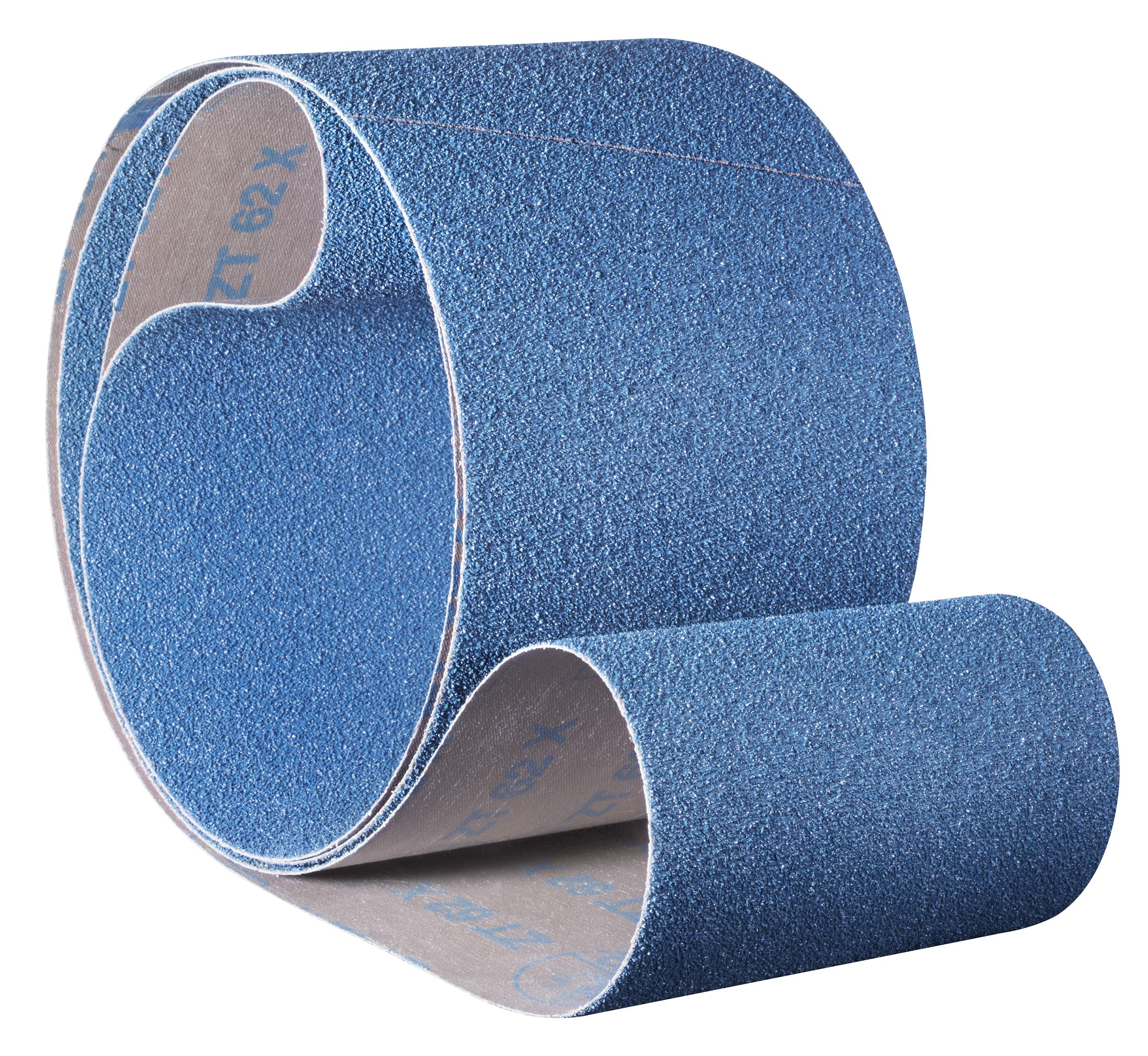 ZT62X - Bandas de lija (50 x 2000 mm, 10 unidades, grano 40, 10 unidades)