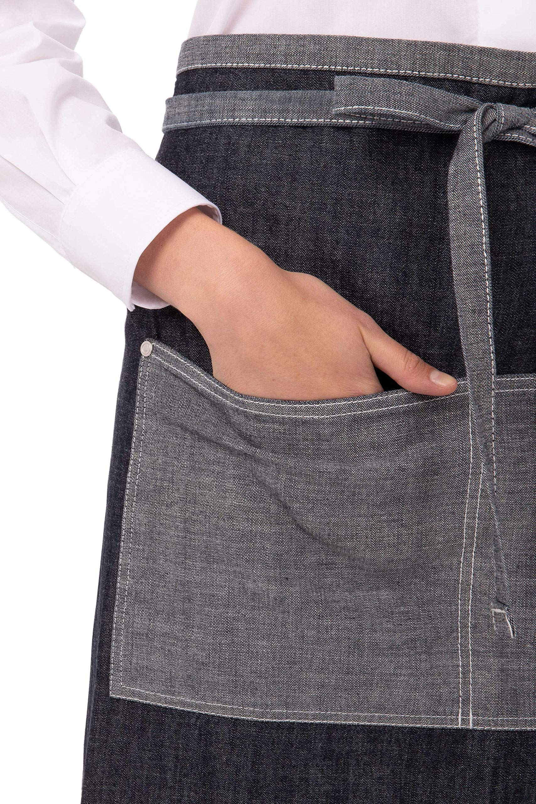 Chef Works AW046 Tablier de serveur Manhattan