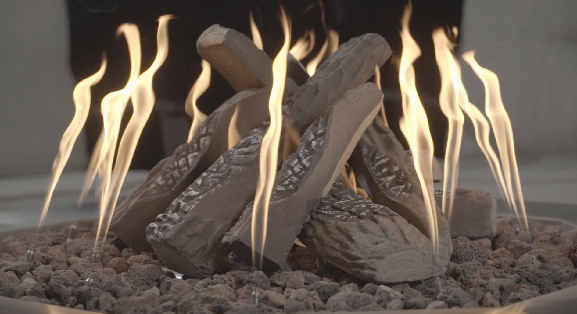 Amazon.com: Skyflame Large Ceramic Logs for Gas Fireplace, 10