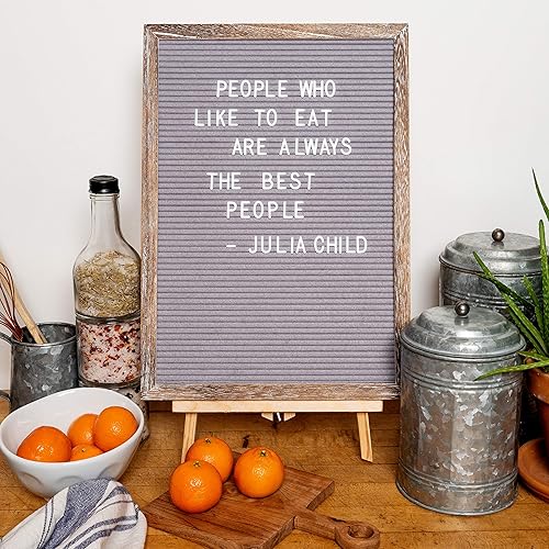 Miniatura 10 de Tablero de letras de fieltro negro con letras blancas precortadas de 10 x 10 pulgadas, tablero de letras intercambiables para bebés, letras palabras