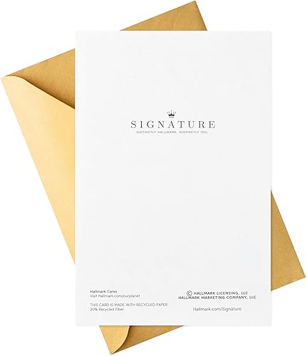 Vista 9 de Hallmark Tarjeta de cumpleaños Signature para ella (bandera atrevida y elegante)