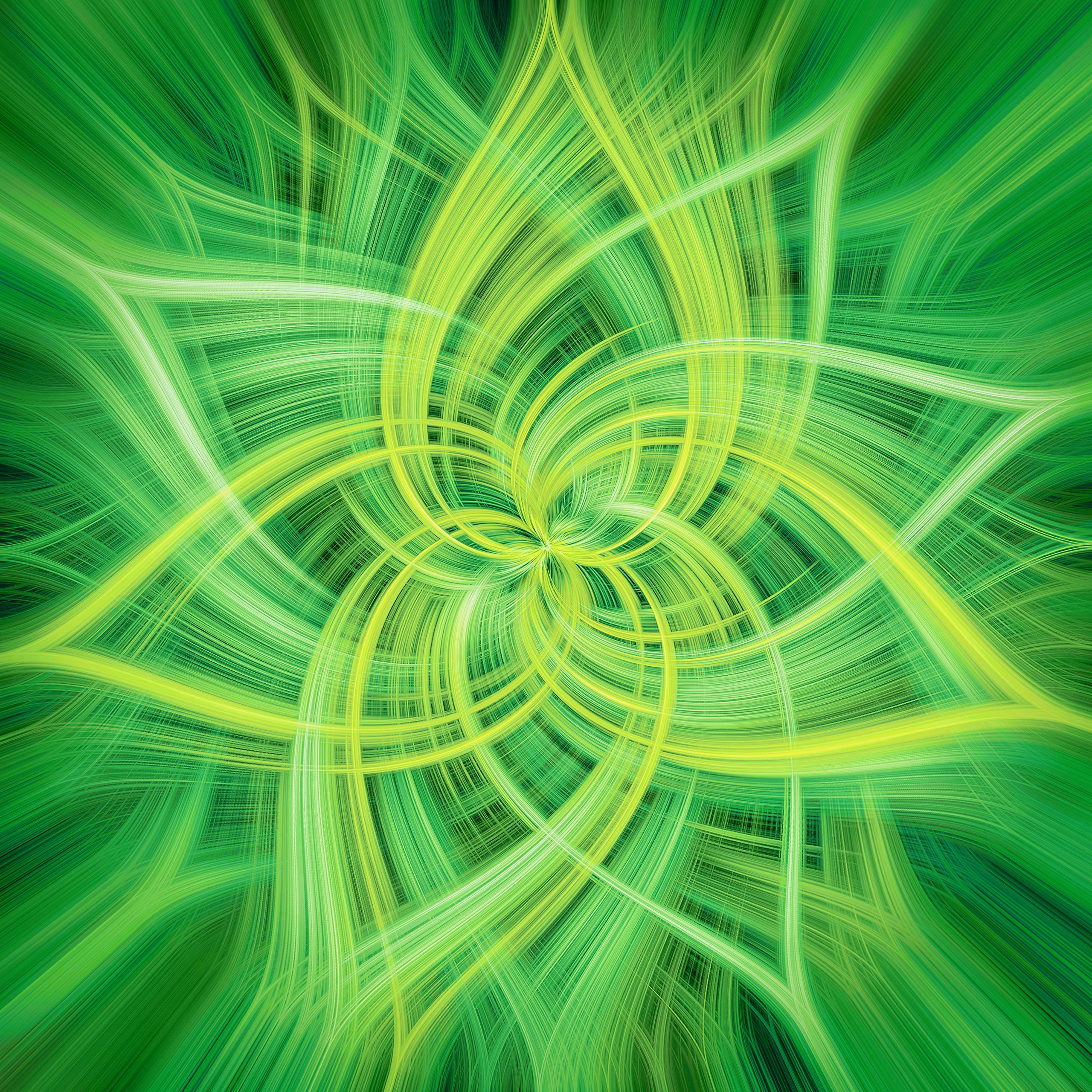 Hoffman Digital Dream Big Dance 43" Panel Lime, Fabric