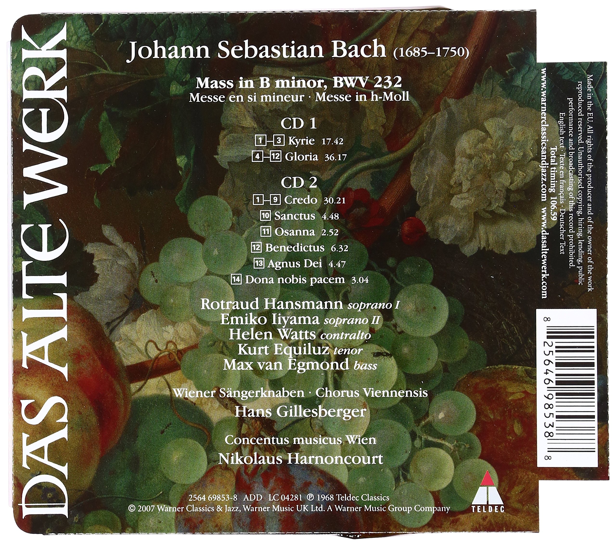 J.-S. Bach : Messe en si mineur, BWV 232