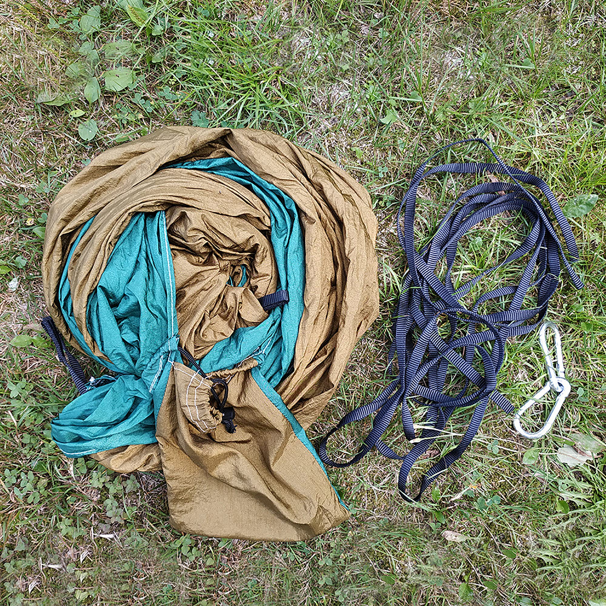 dauyavv - Amaca portatile leggera in nylon con cinghie per albero, per campeggio, attività all'aperto, oltre 300 kg