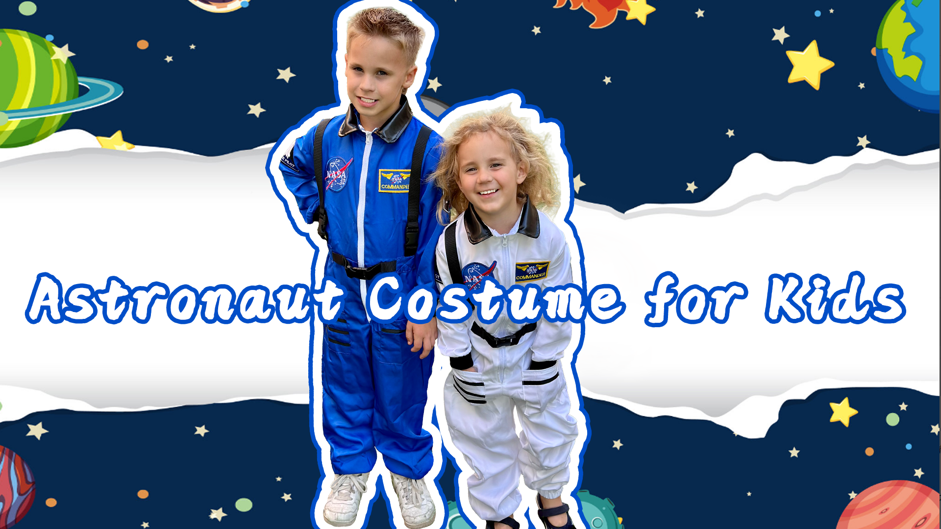 Disfraz de Astronauta para Niños Aoiviss miniatura 7