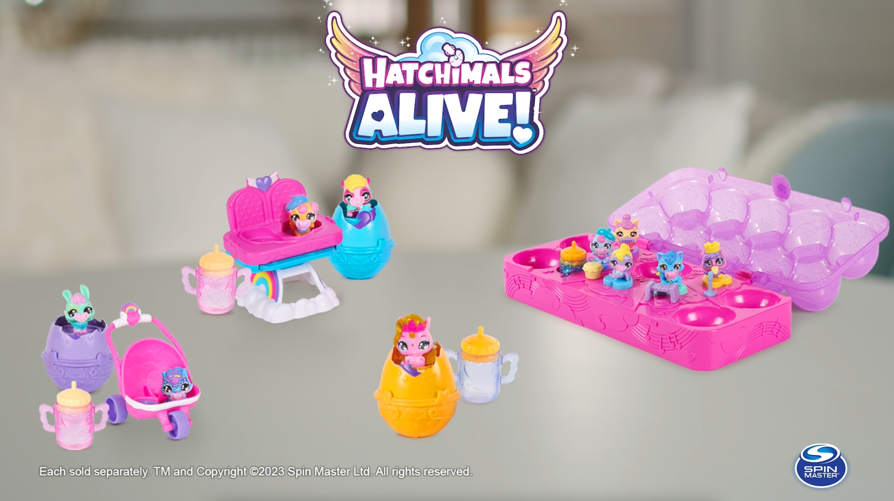Hatchimals CollEGGtibles Family Spring Basket — 6 Bunny Bakers Characters, Easter Toy - View #9