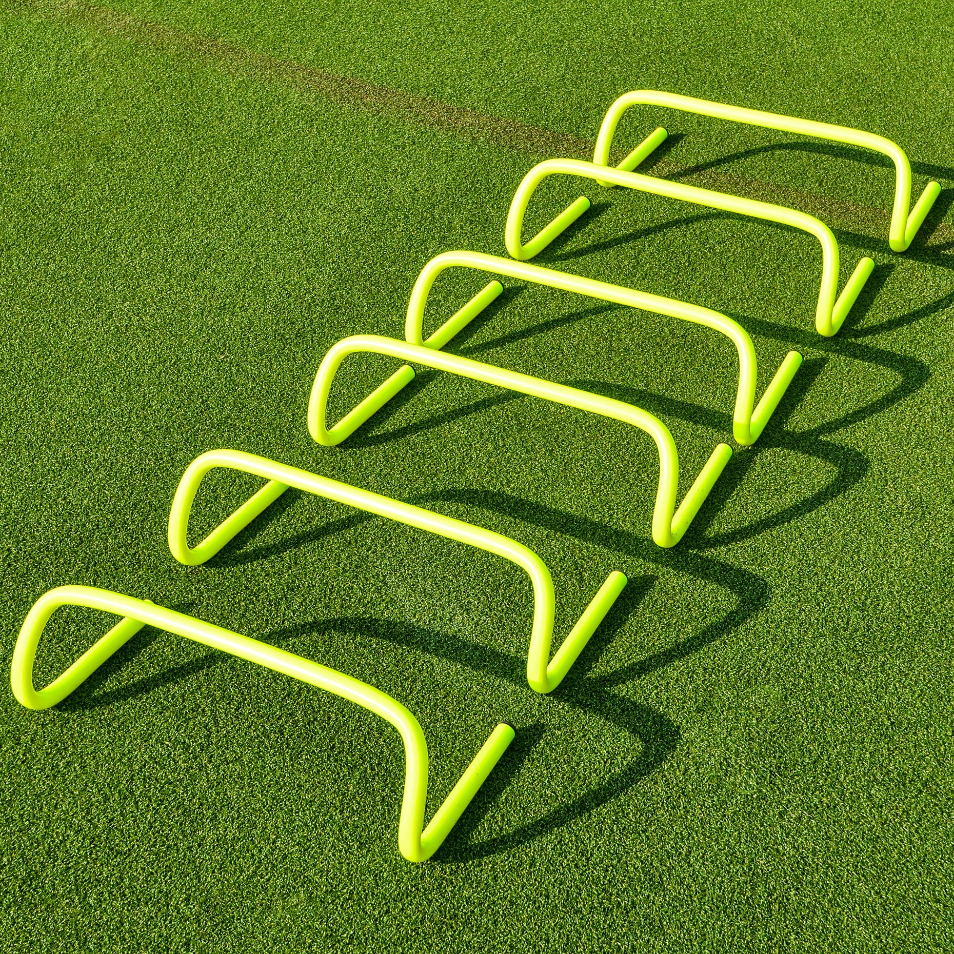 Forza Agilidad Vallas | Pack de 6 Vallas de Entrenamiento | Tres Alturas Diferentes Disponibles - [Net World Sports] (6")