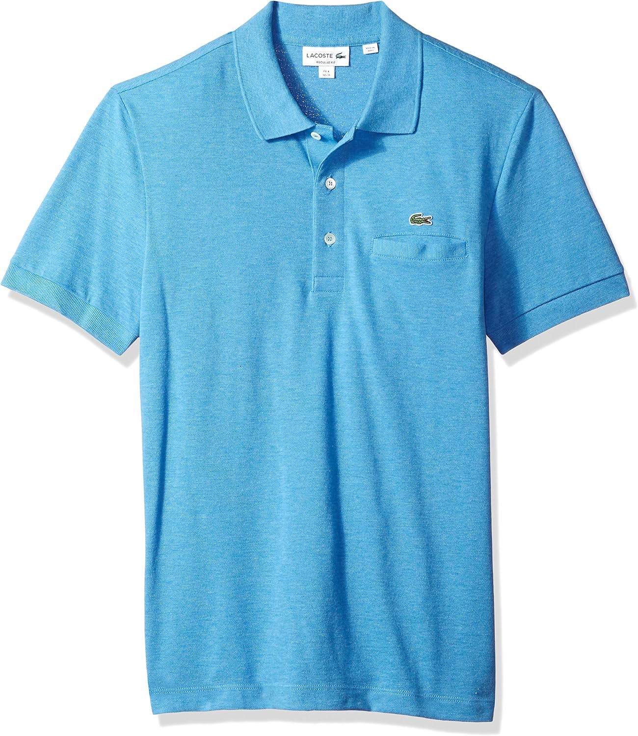 Amazon | ラコステメンズShort Sleeve Regular Fit Solid Polo