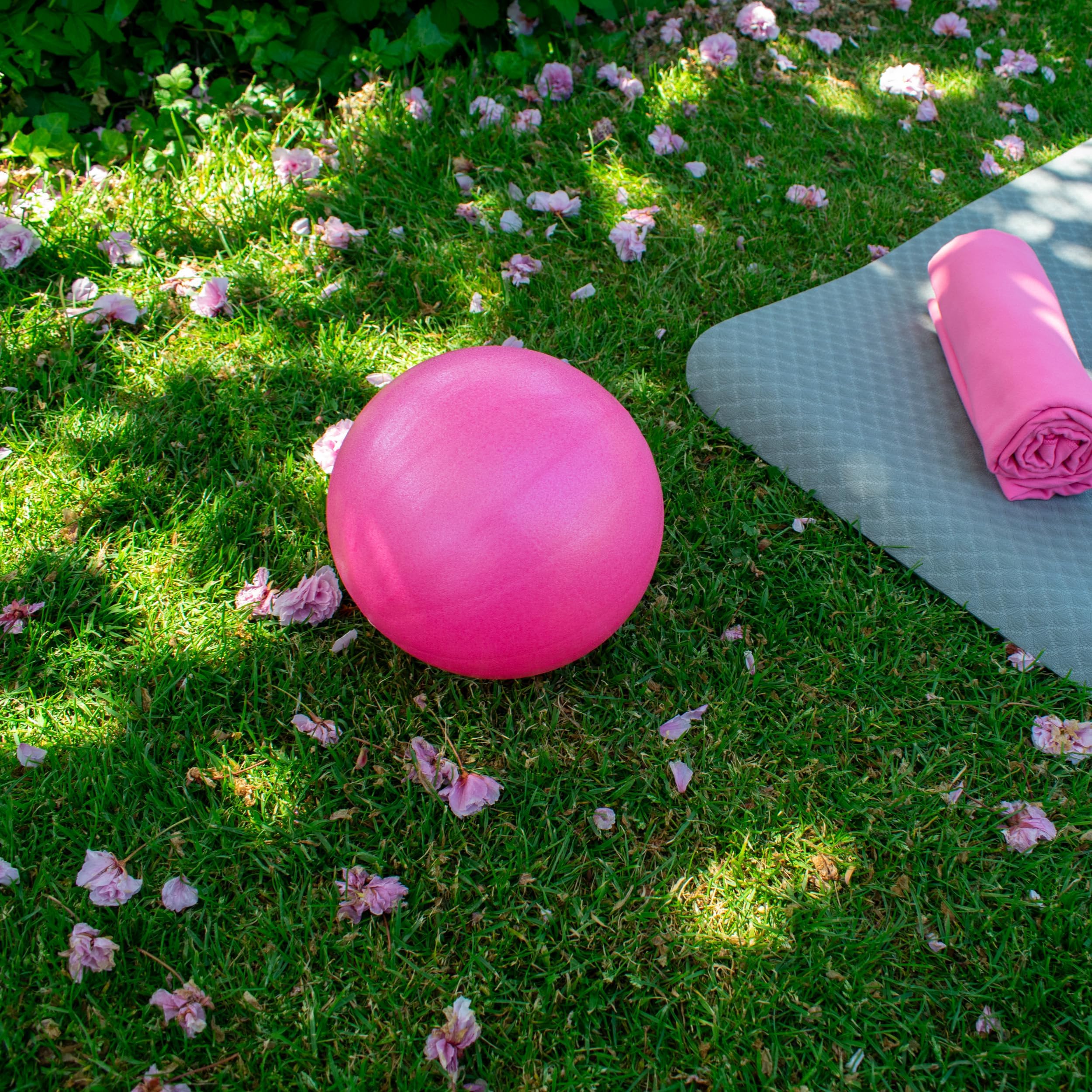 Pilates Exercise Strengthening Ball PVC Foam Yoga Workout Gym Exercise Aid