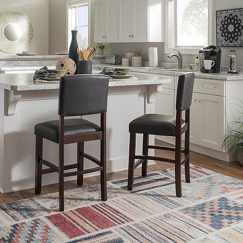 Miniatura 5 de Taburete Monaco 24" Espresso Oscuro