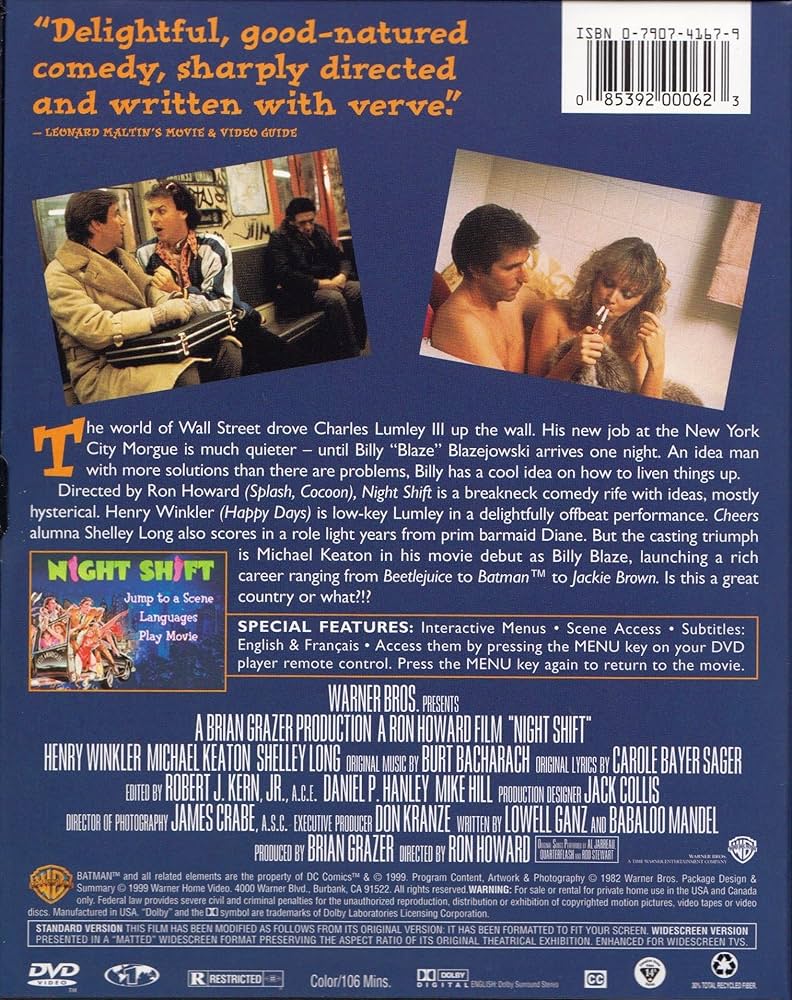 Amazon.co.jp: Night Shift [Import USA Zone 1] : Winkler
