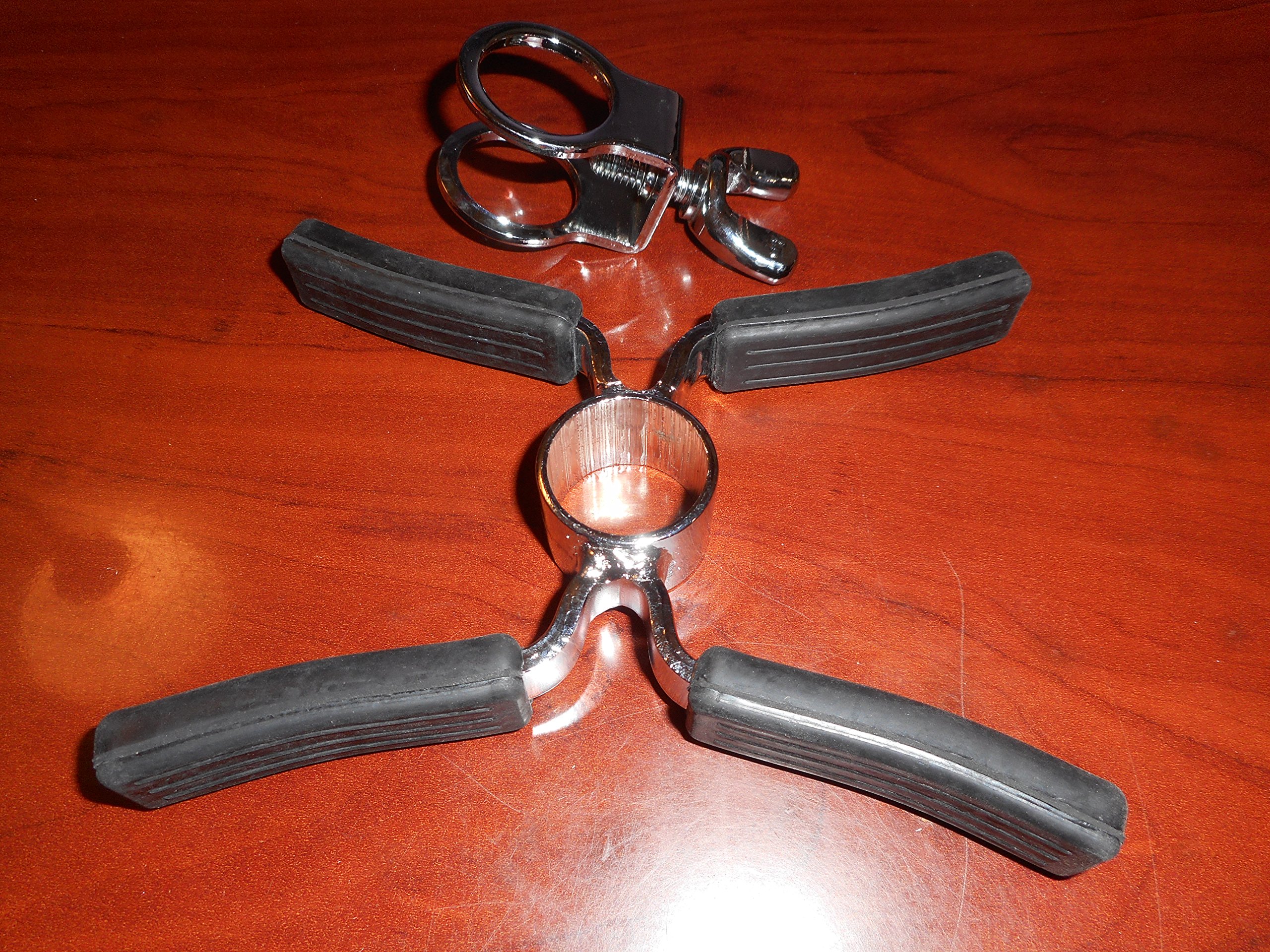 Latinperc LP299 Jr. Conga Stand Separator, Metallic Silver