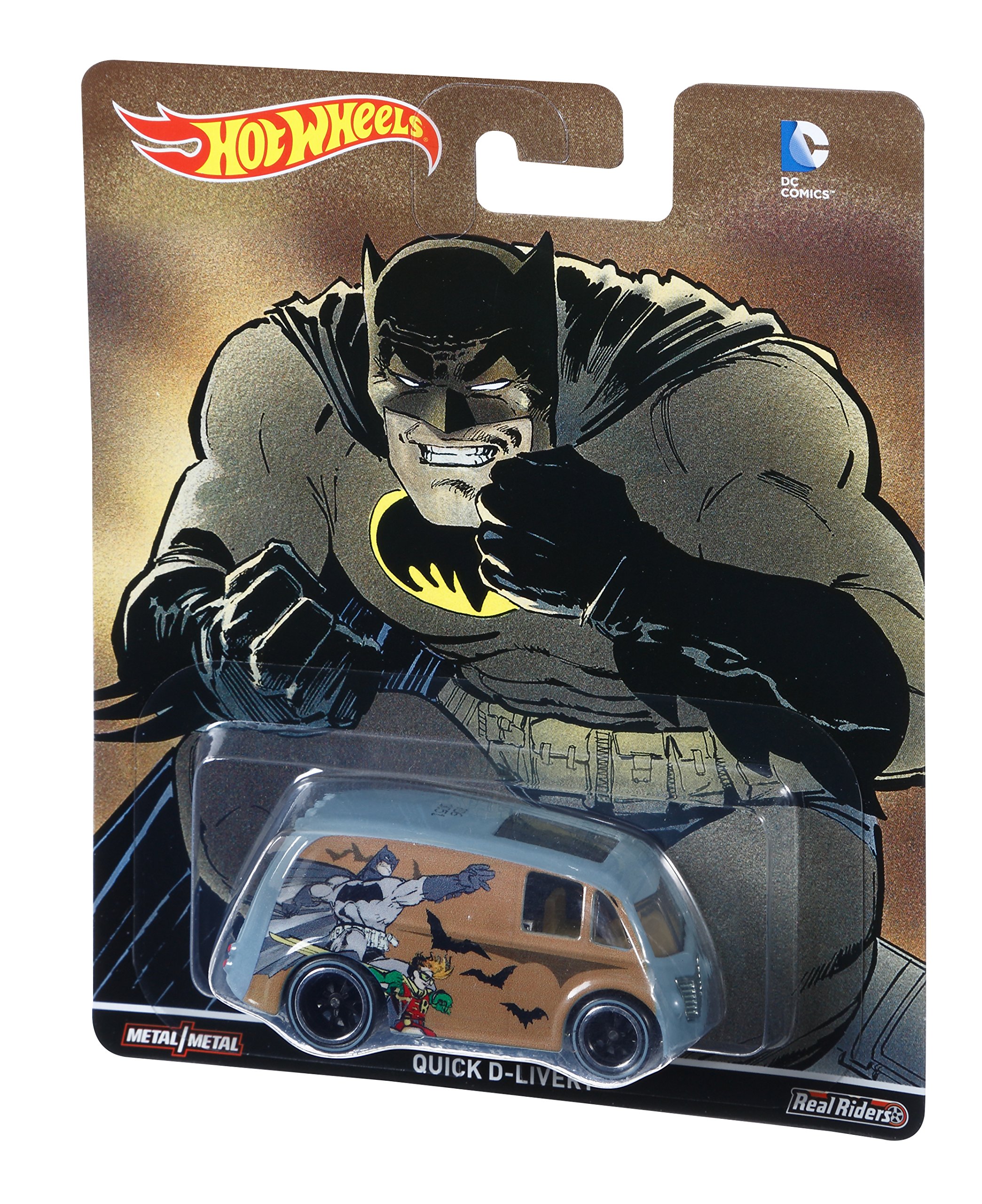 Amazon.com: Hot Wheels DC Comics Quick D-Livery Vehicle : Toys & Games