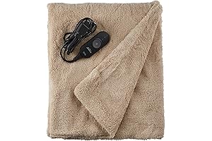 Sunbeam Electric Throw Blanket - LoftTec, 3 Heat Settings