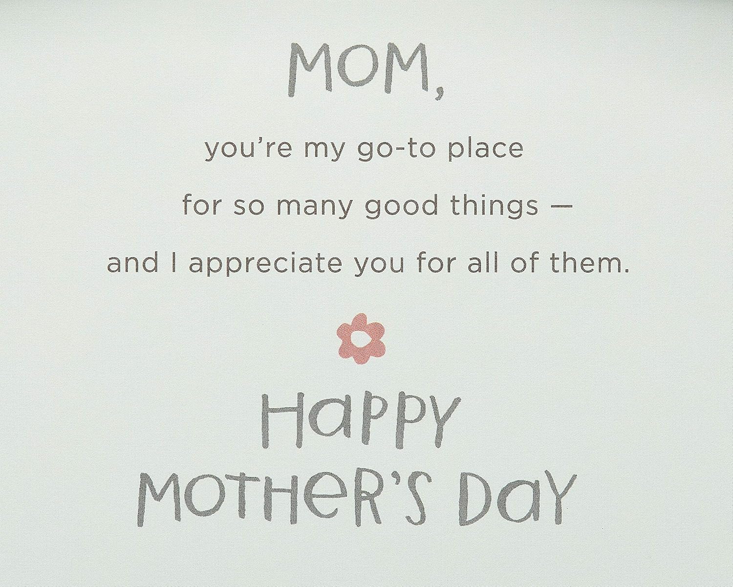 American Greetings Pop-Up Mother's Day Card (Happiness)