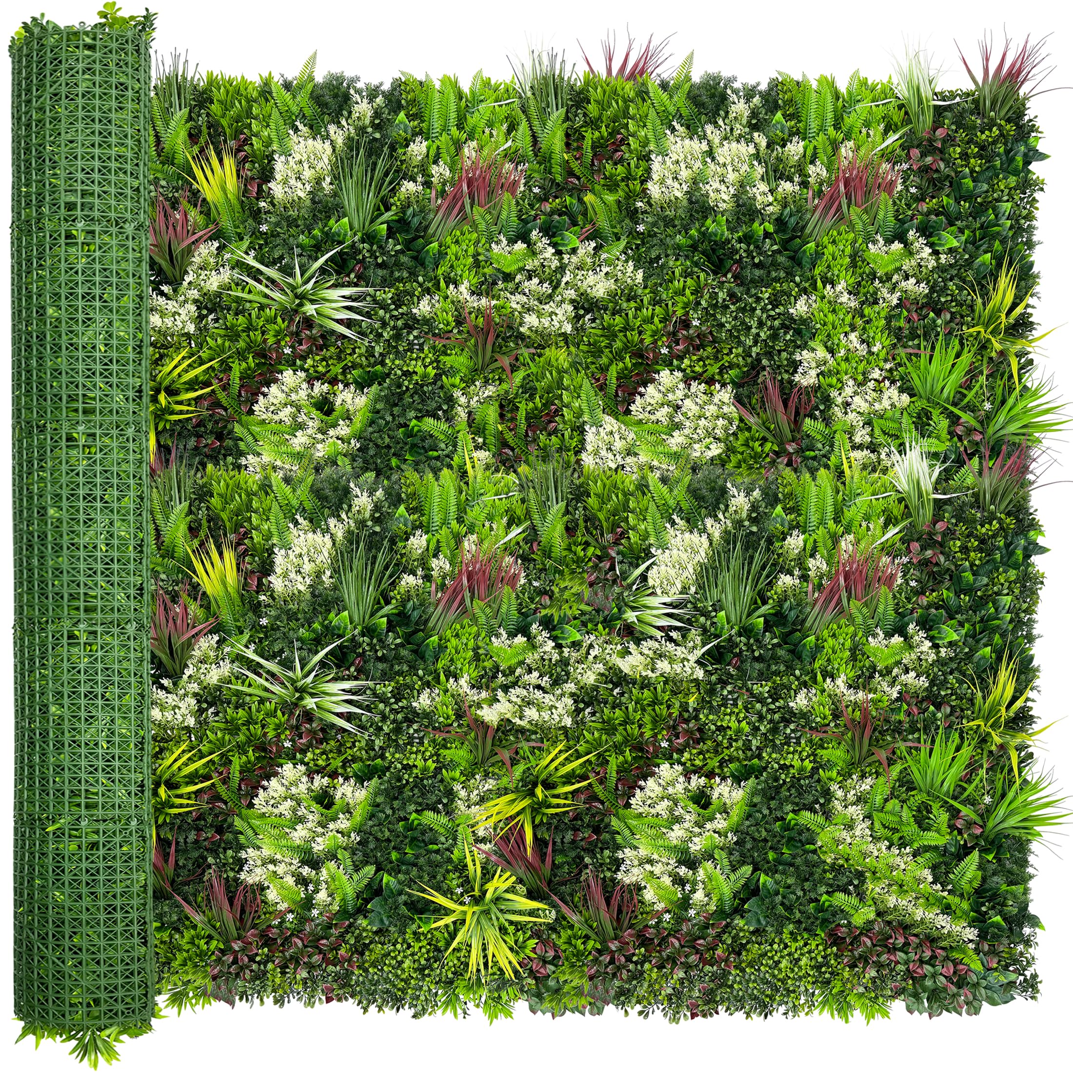 Photo 1 of ODTORY Artificial Ivy Hedge Roll, 70"×120"(58.5 sqft) Greenery Backdrop