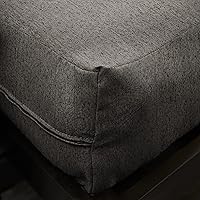 Vista 14 de Trupedic x Mozaic - Colchón de futón estándar de tamaño matrimonial de 10 pulgadas (marco no incluido), textura azul grisáceo, ideal