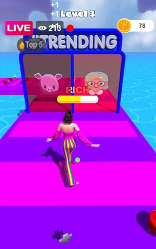 Streamer Girl Run: Live Dress & Follow