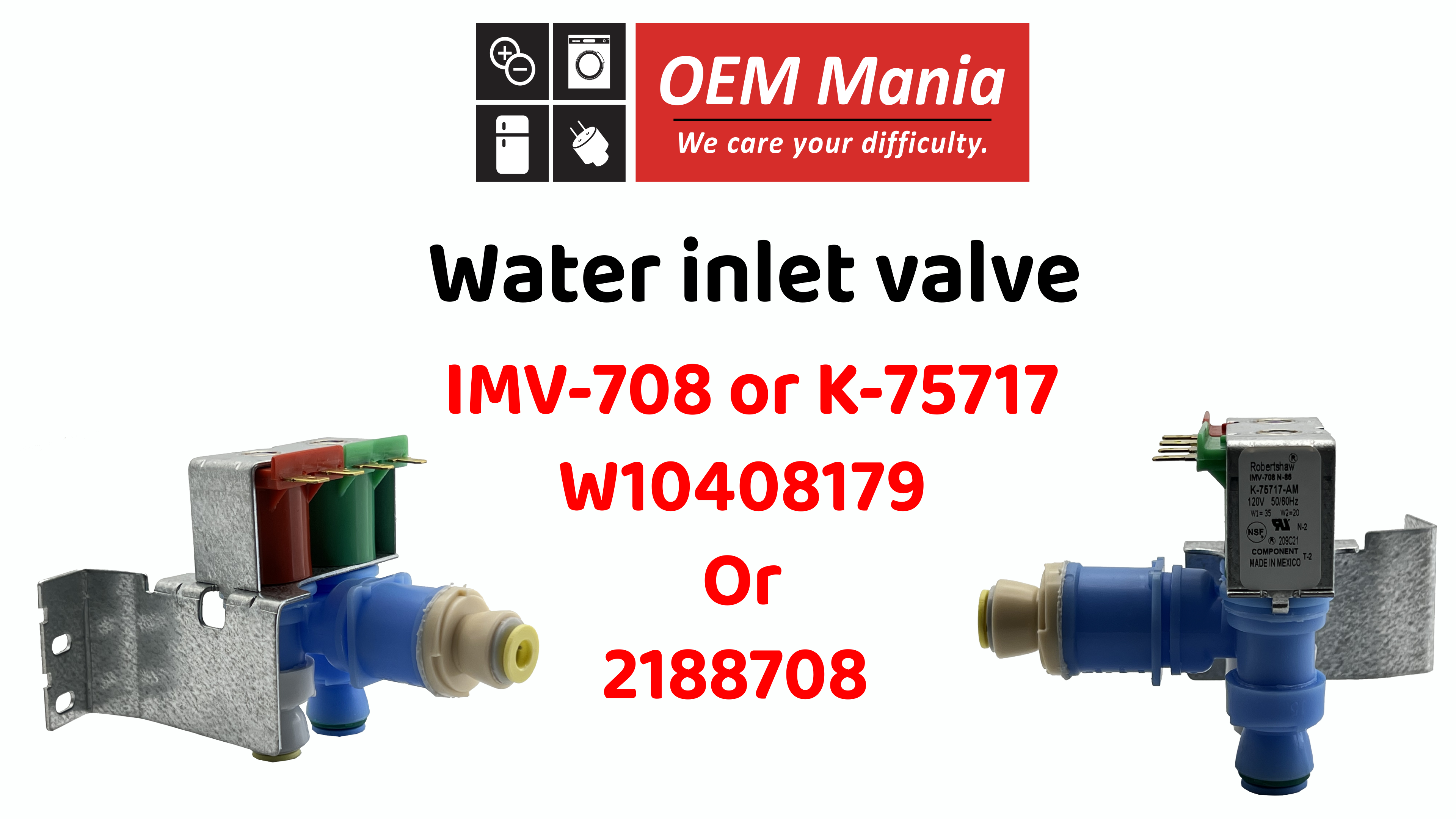 Amazon.com: [FBA] NEW OEM Produced IMV708 W10408179 4389177 for