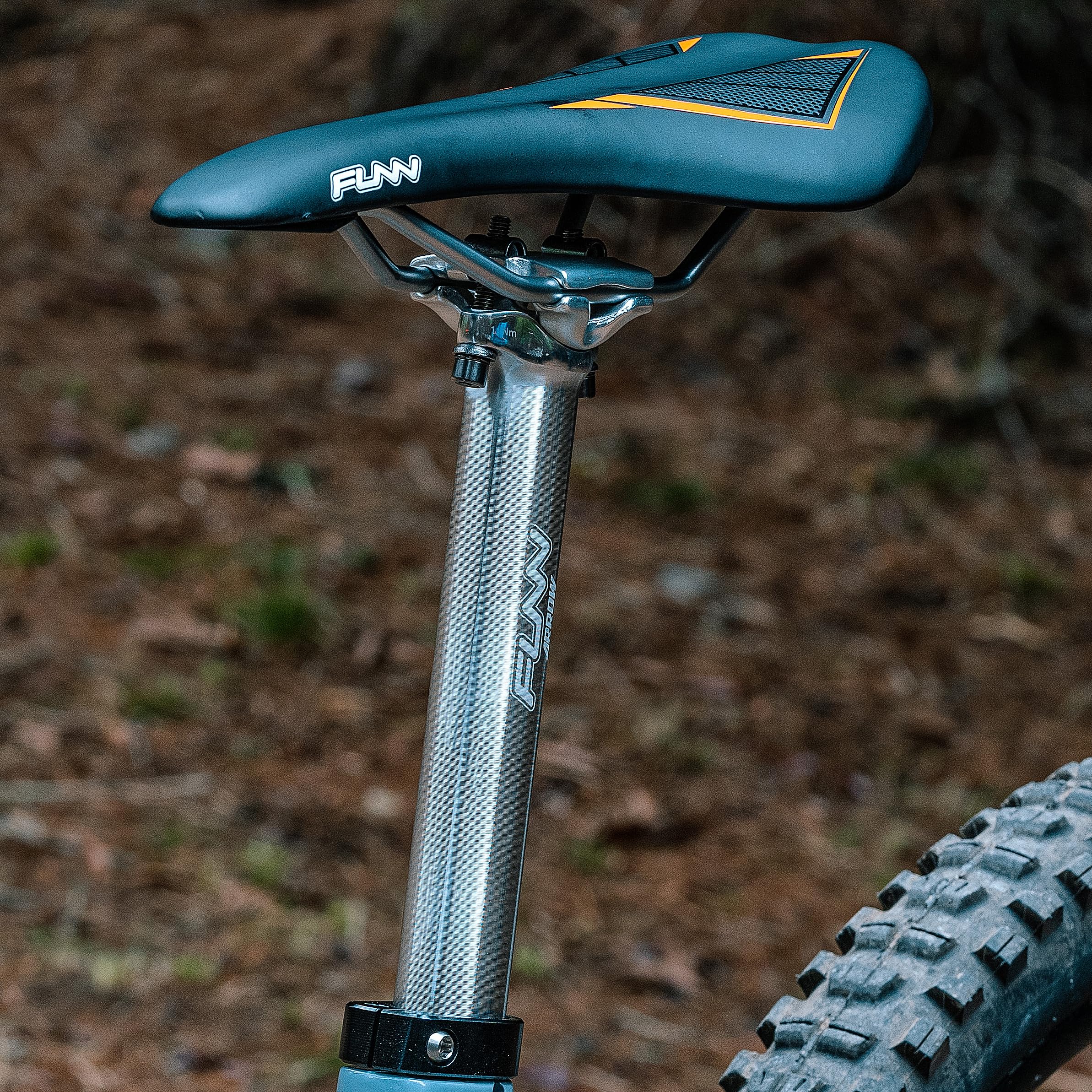 Funn Arrow Bike Seat Post, Length 400mm, Diameter 31.6mm, Aluminum Alloy AL7050, 3D Forged, One Piece Head and Shaft (Black) - Image 4