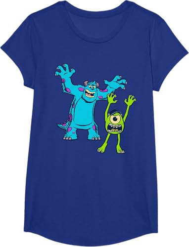 Miniatura 73 de Disney Pixar Monsters University Sulley and Mike T-Shirt Black,Navy Blue,Asphalt Grey,White,Baby Blue,Red,Kelly Green,Olive Green,Lemon