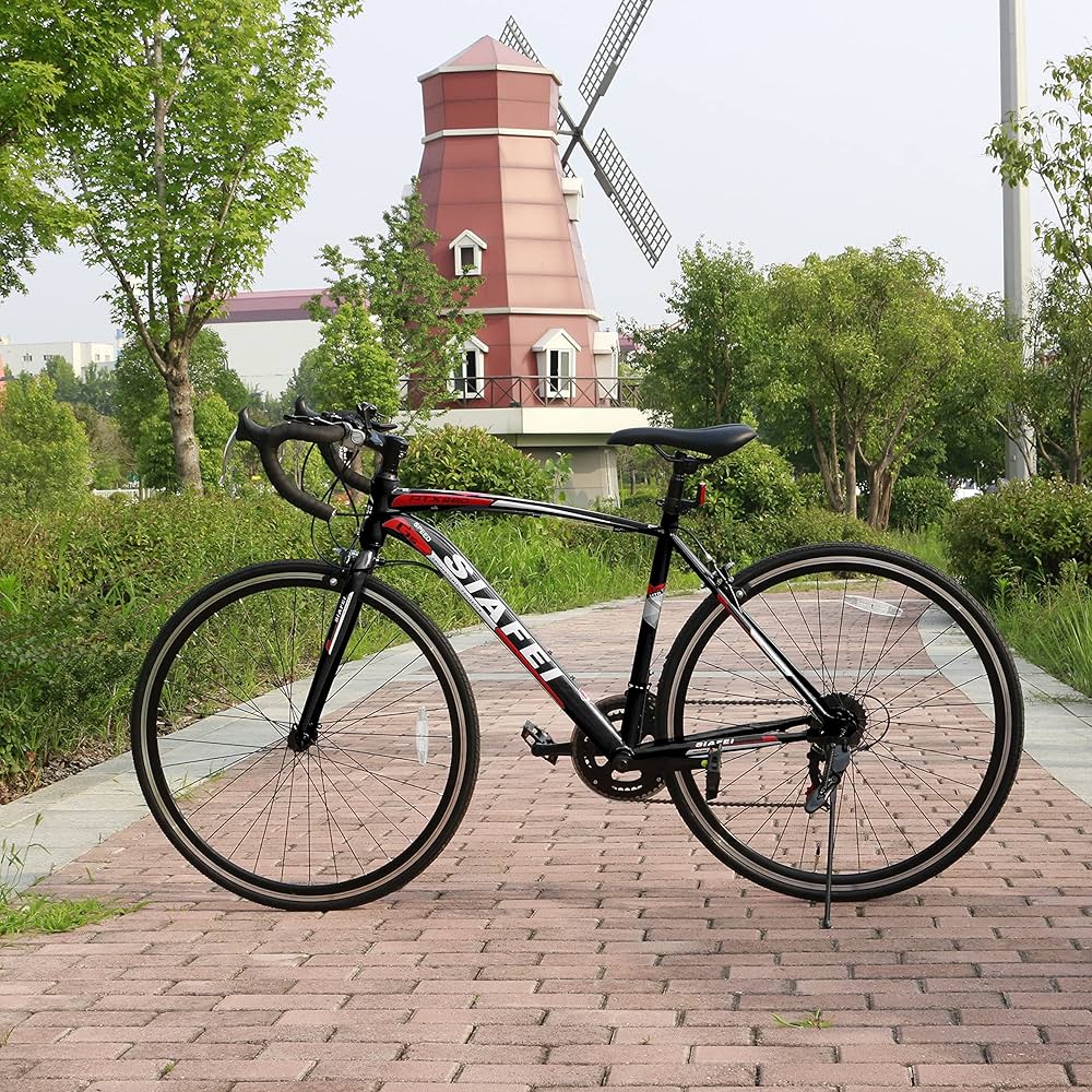 Amazon | ロードバイク スポーツバイク 700C シマノ14段変速 2WAY