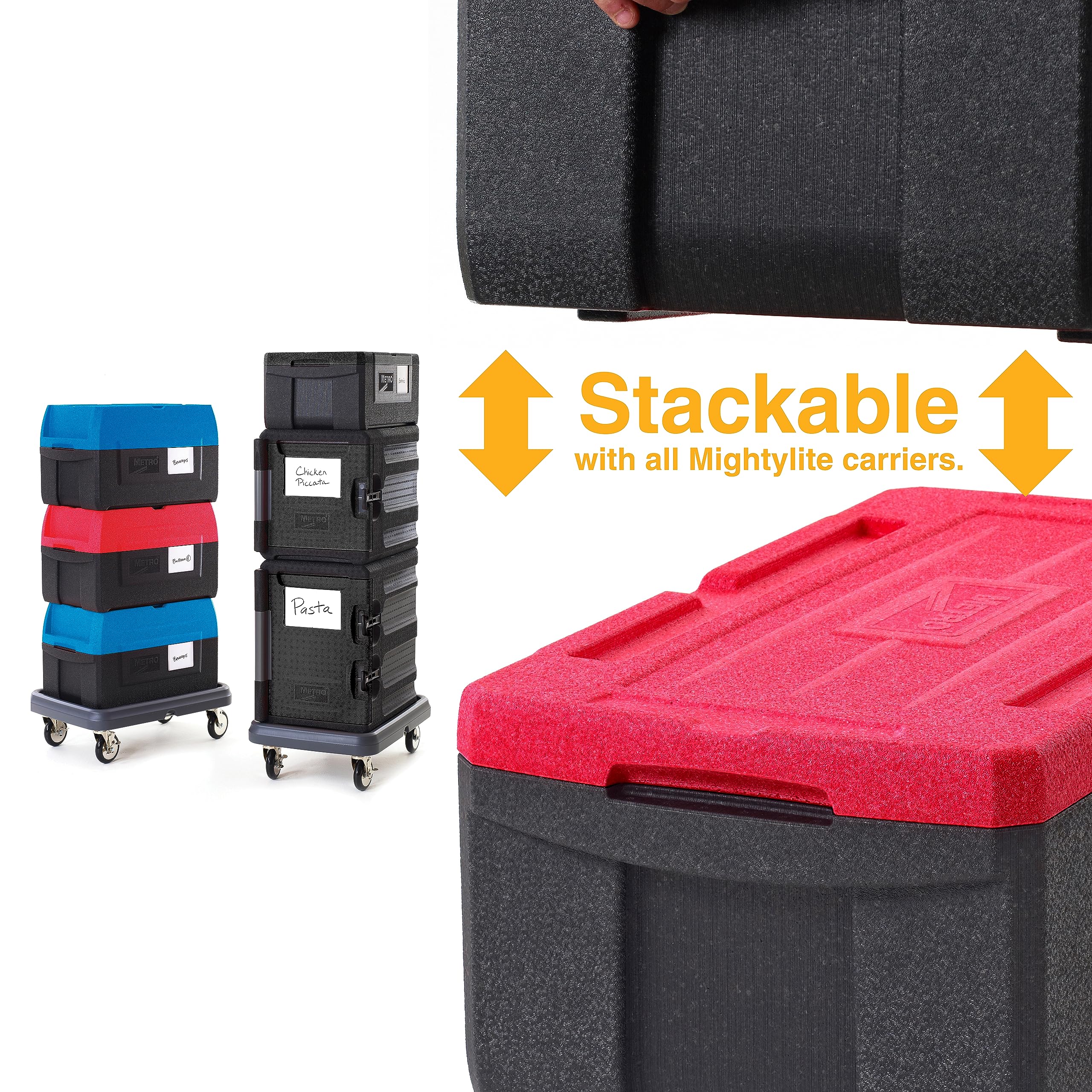 METRO Mightylite ML180 Food Carrier - Insulated Pan Carrier -5