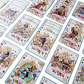 ASVP Shop Alice in Wonderland Playing Cards - Perfect for Themed Parties, Games & Decor