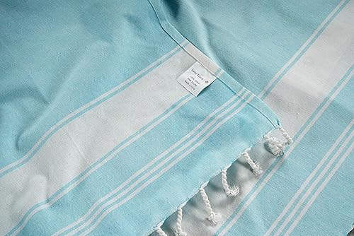 Miniatura 7 de LANE LINEN Toalla de playa 100% algodón con bolsa de playa, toallas de playa de gran tamaño, 39 x 71 pulgadas, toalla de playa de gran tamaño,