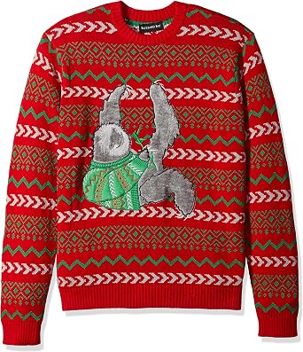 Blizzard Bay Mens Blizzard Bay Mens Ugly Christmas Sweater Sloths