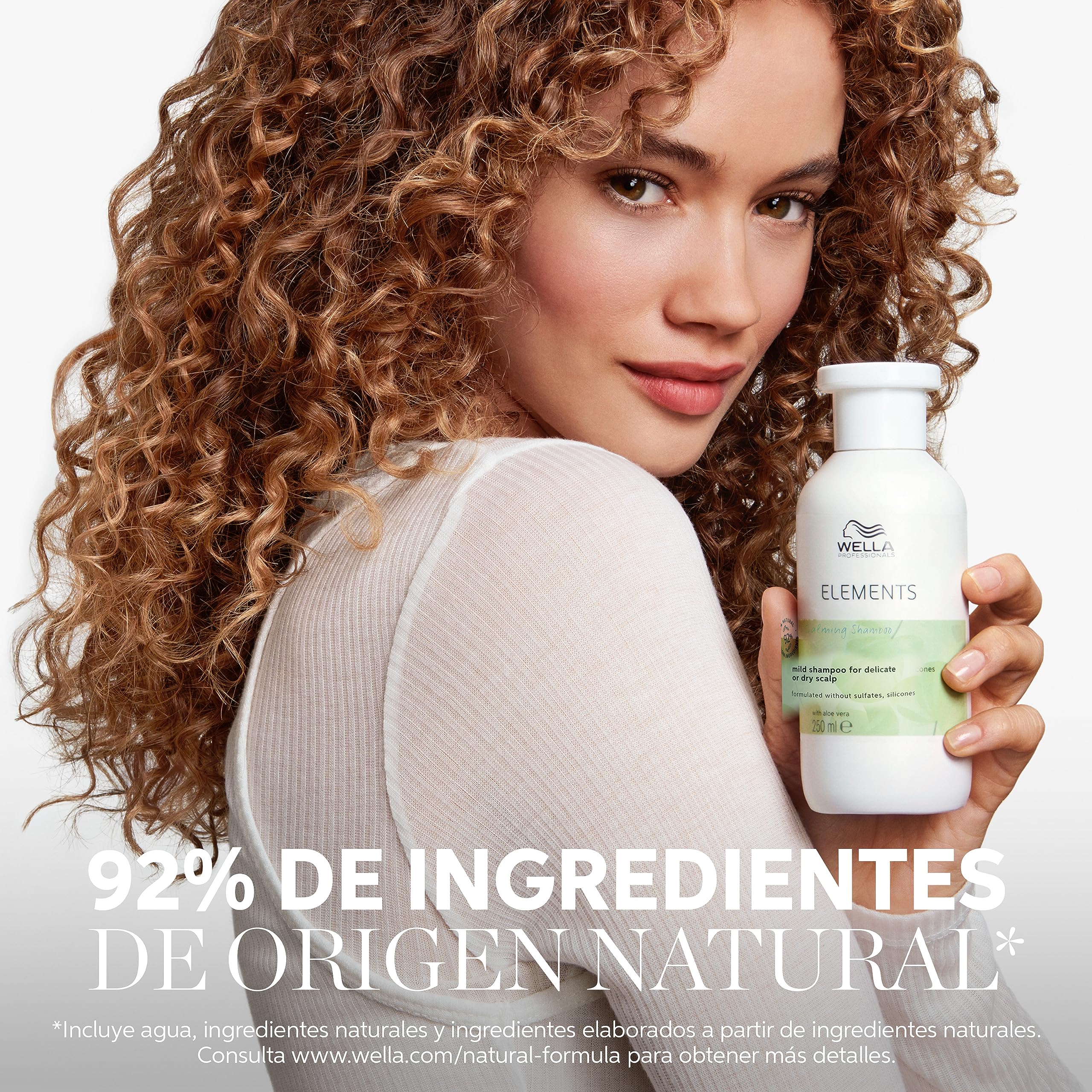 Wella Professionals Elements Champú Renovador con Aloe Vera Sin Siliconas ni Sulfatos