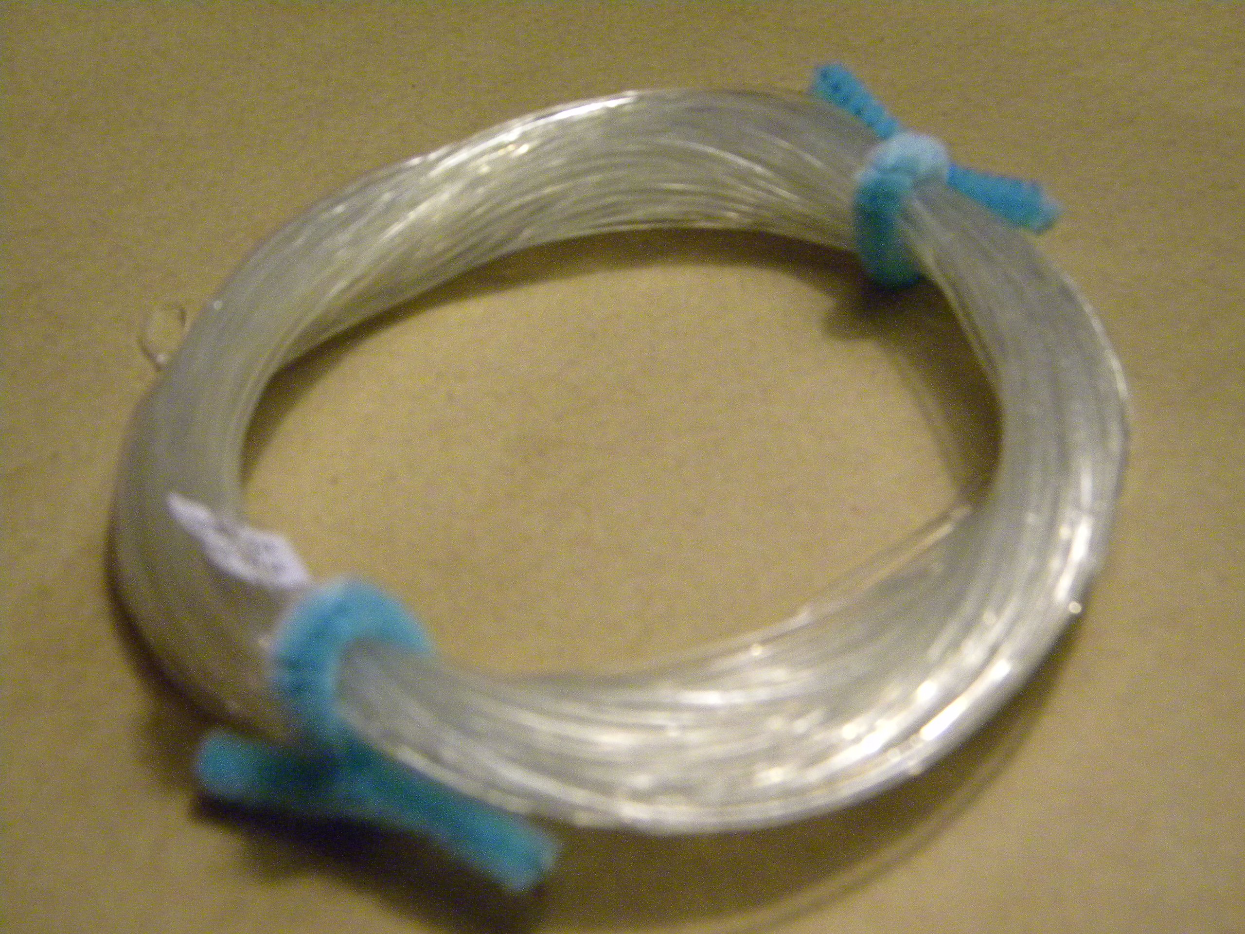 Fly Fishing Line INTERMEDIATE Ice Clear line with welded loops WF7