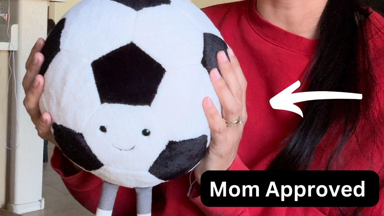 Watch Review Jellycat soccer ball plush on Amazon Live