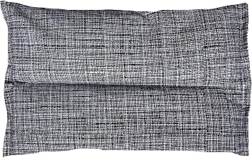 Sacksy Thyme Microwavable Herbal Heating Pad All Natural Flaxseed and Cherry Pit Filler Made in USA Black